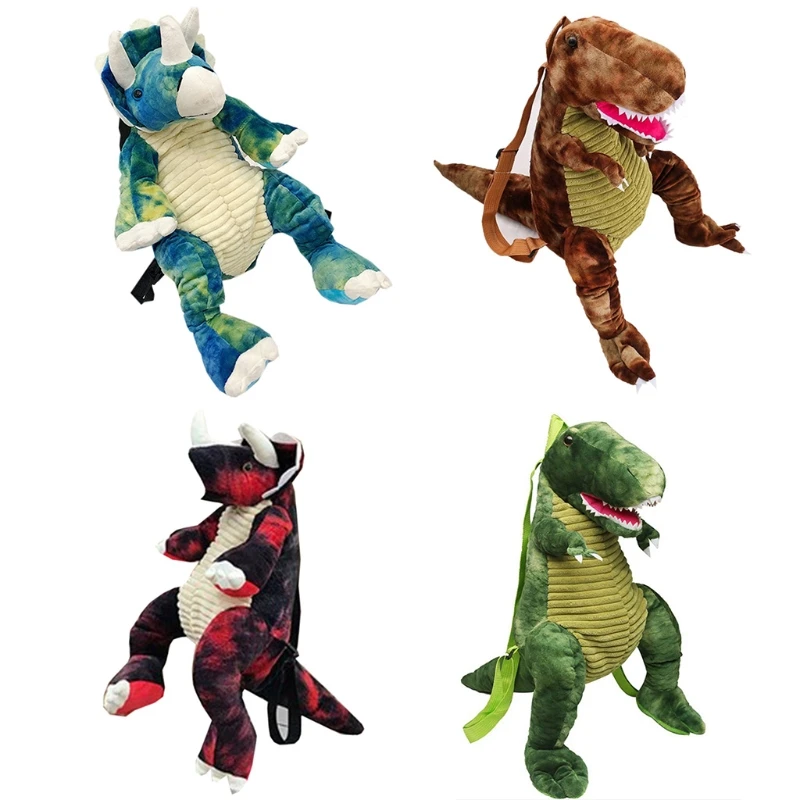 

Креативные детские рюкзаки с 3D динозавром, детская дорожная школьная сумка с животными из мультфильмов для мальчиков и девочек