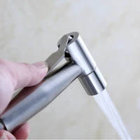 stainless steel toilet bidet sprayer shower set hand held bidet faucet spray gun for bathroom self cleaning shower head
