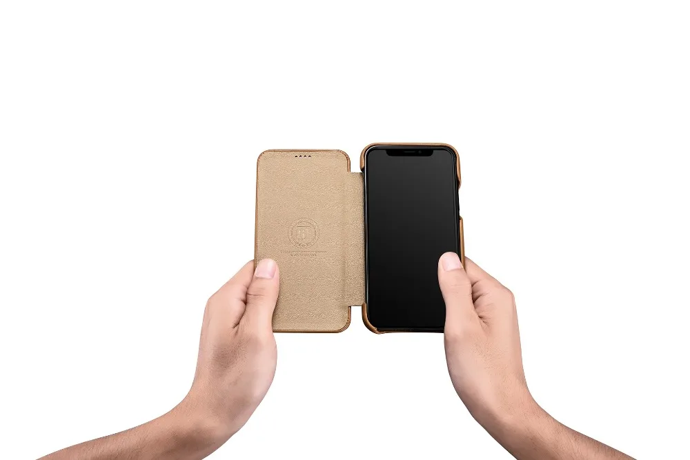 ICARER флип-чехол для iPhone 11Pro Max из натуральной кожи бизнес-книга Защитная крышка для Apple iPhone 11 бренд