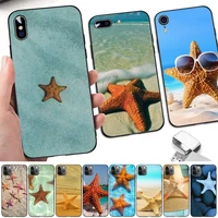 toplbpcs beach starfish star phone case for iphone 8 7 6 6s plus x 5s se 2020 xr 11 12 pro xs max