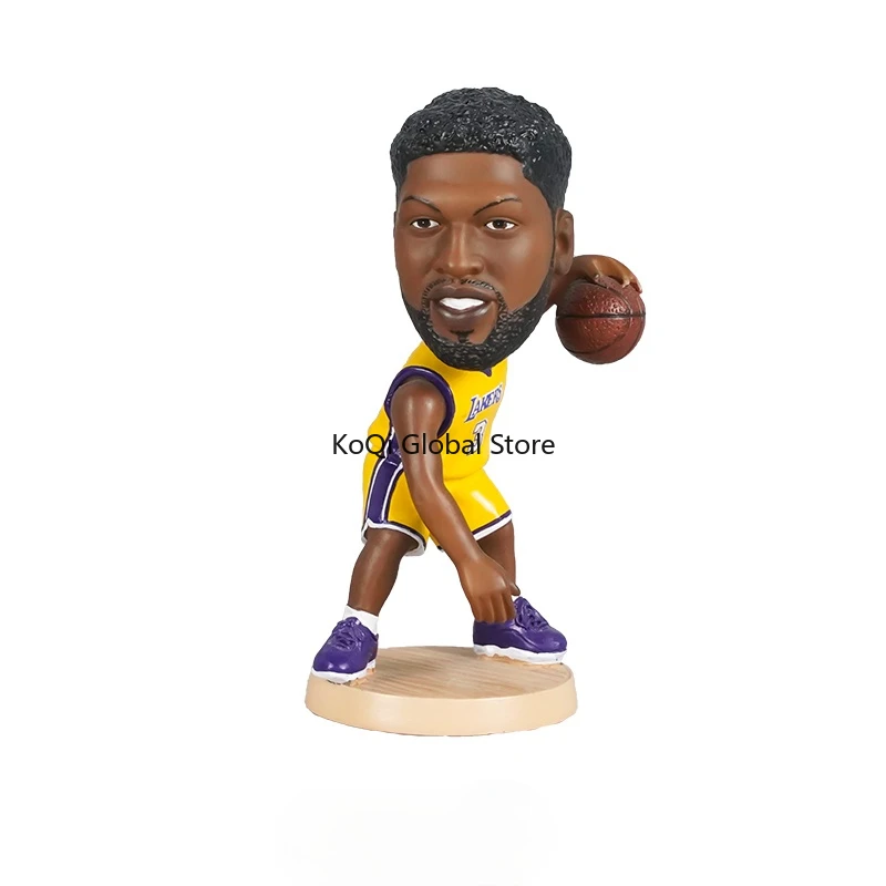 

Resin Model Shakeable Action Figures Toys for NBA Basketball Star Davis Jordan Kobe Bryant Sports Dolls Home Car Decoration