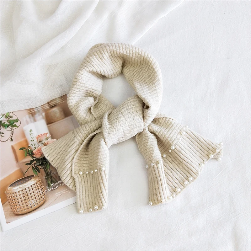 Шею мягкий теплый Однотонная одежда длинные женские зимние шарфы вкладыш