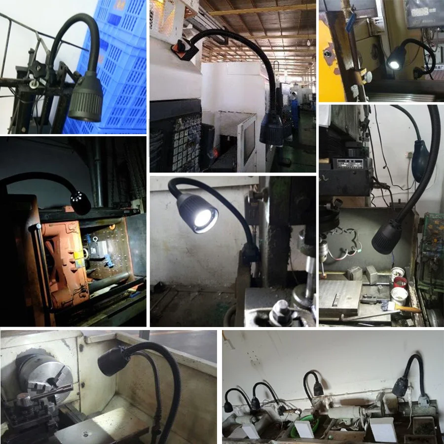 СИД светильник 3 Вт 4 магнитное основание светодиодные промышленные лампы