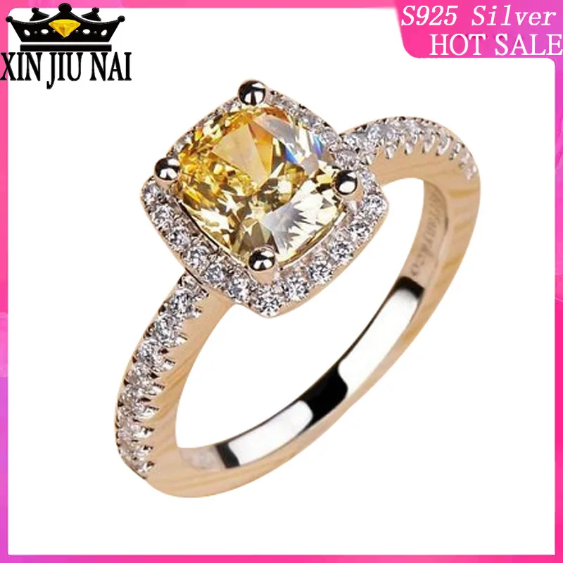 Женское кольцо из серебра 925 пробы с топазом | Украшения и аксессуары