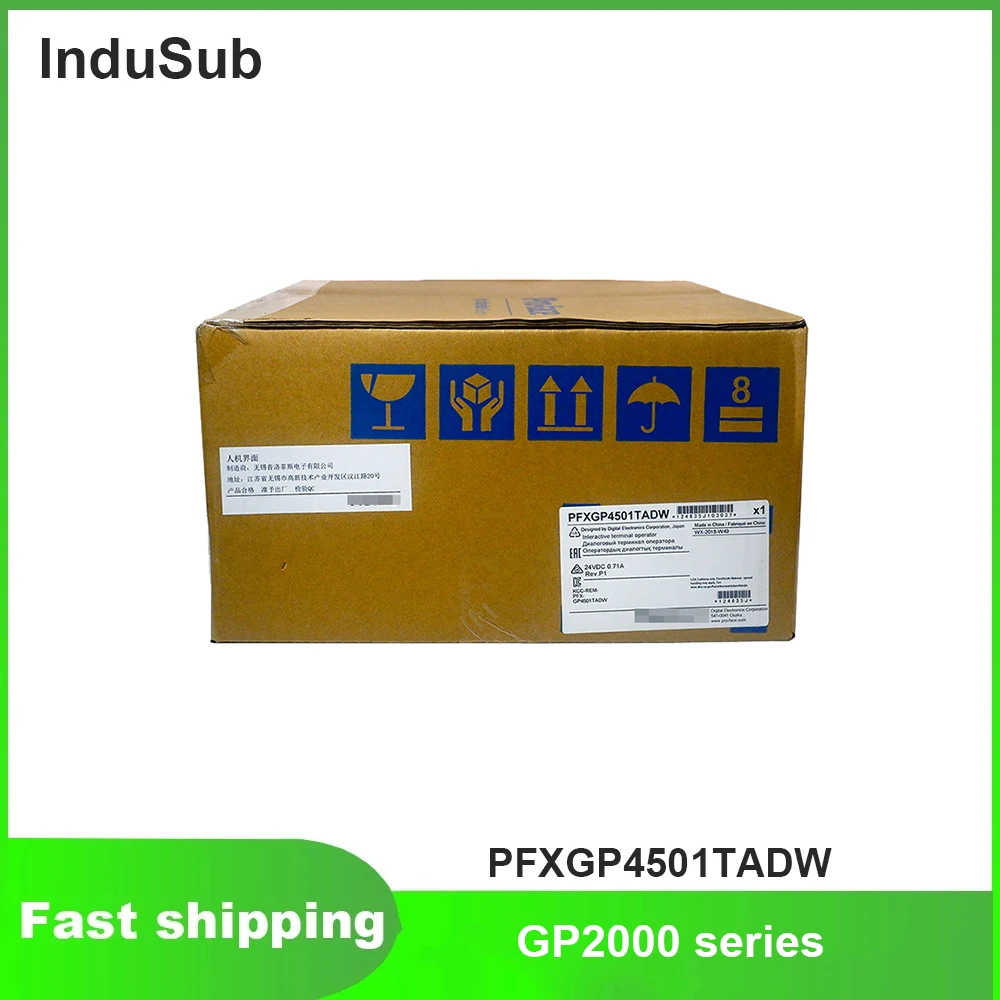 

Программируемый контроллер PFXGP4501TADW серии GP2000, 10-дюймовый сенсорный экран, новый оригинальный