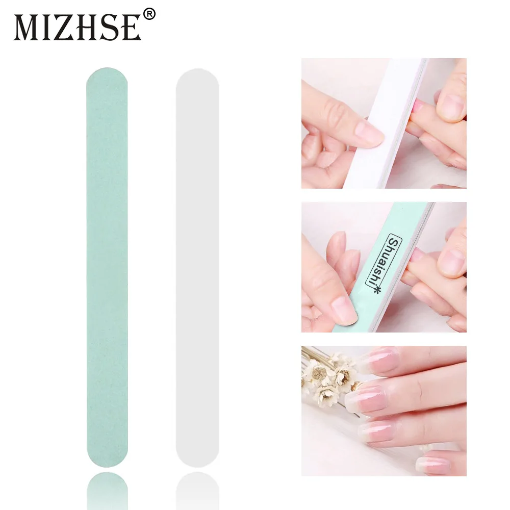 MIZHSE 1 шт. профессиональная пилка для ногтей Полировка Ногтей шлифовка маникюр