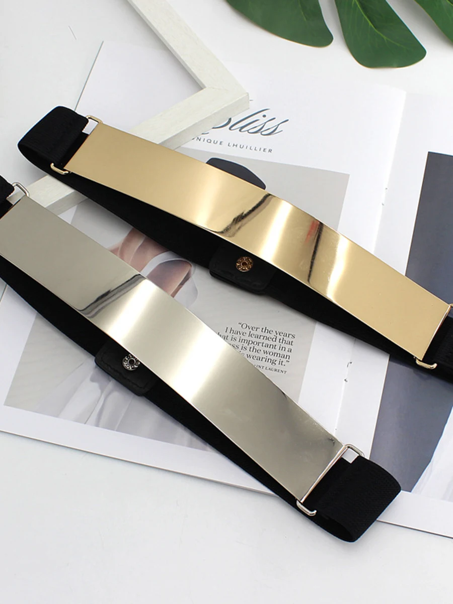 Рисунок 4 - Ремень женский эластичный черный/красный/Золотой/телесный/серебристый/коричневый,