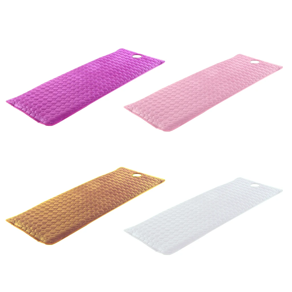 

SPA Massage Table Bed Sheet Cover Mattress Pad For Beauty Salon W/ Face Hole