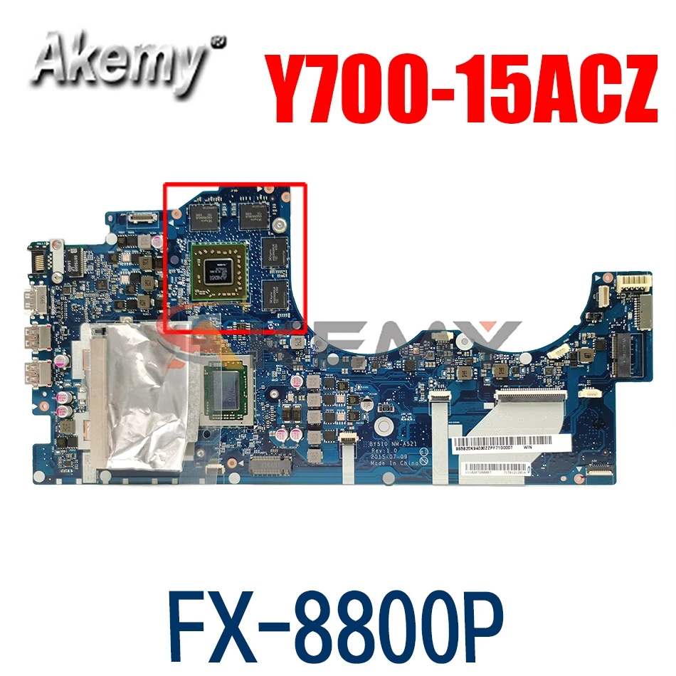 BY510 NM-A521    Lenovo Y700-15ACZ,    ,  FX-8800P R9 M385 DDR3 100%,  