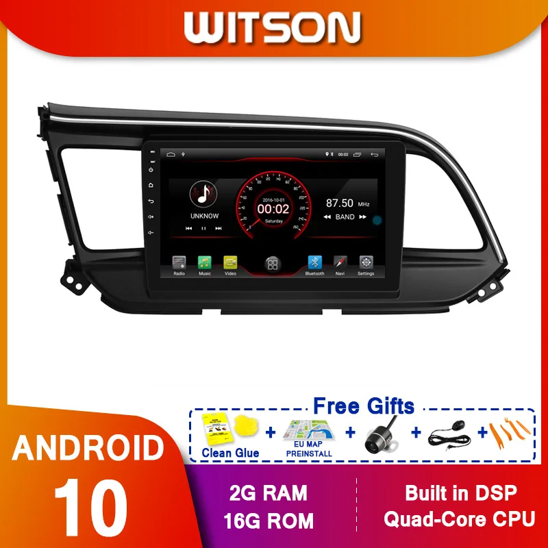 WITSON 9 &quotFULL HD сенсорный экран Android 10 0 Восьмиядерный Автомобильный GPS