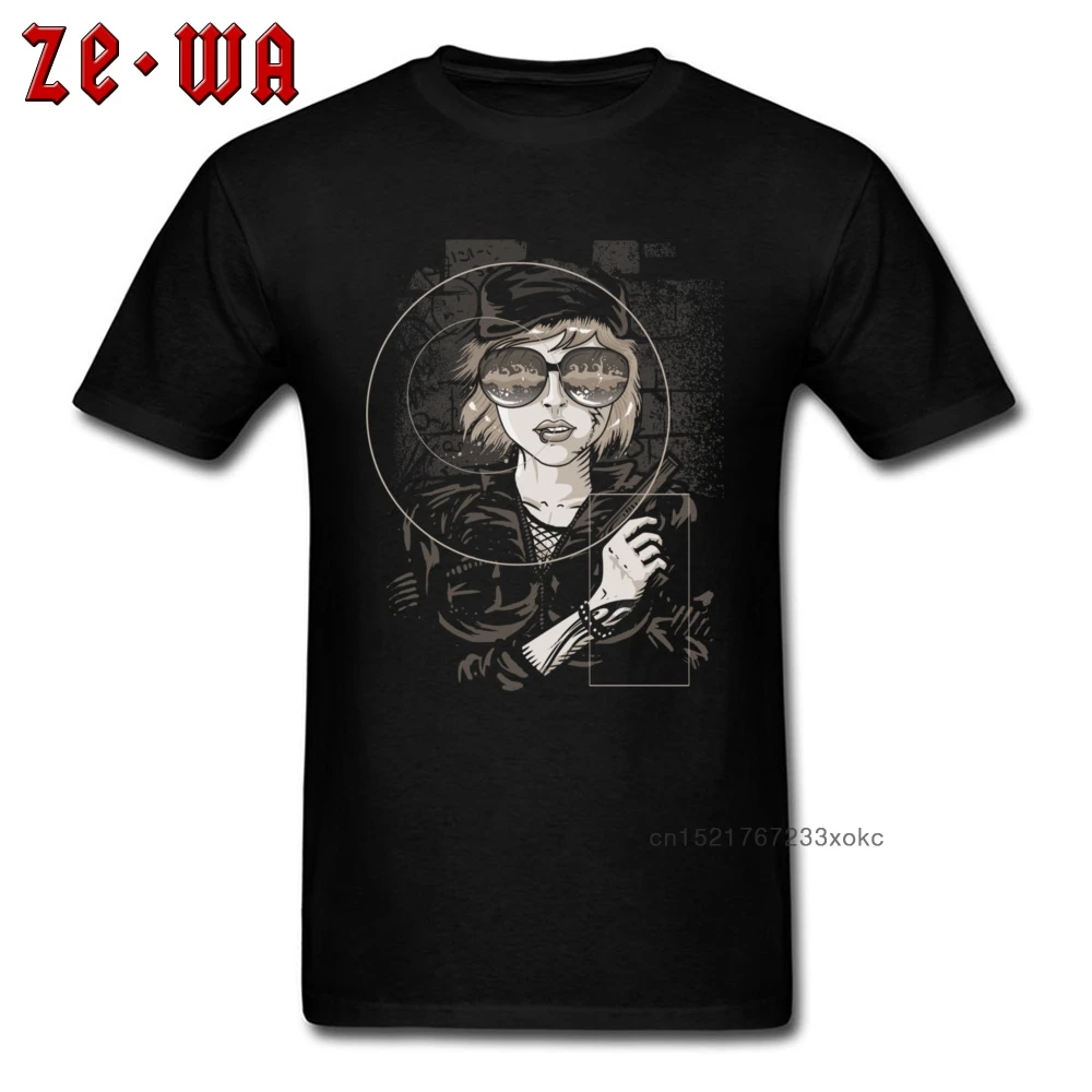 Опасный ум женская футболка Новое поступление мужских футболок классический