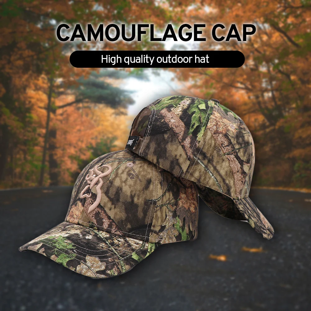 

High Quality Cotton Baseball Cap Outdoor Tactical Cap Camouflage Army Men's Cap Casual Hip-Hop Hat Jungle Browning Hat Men
