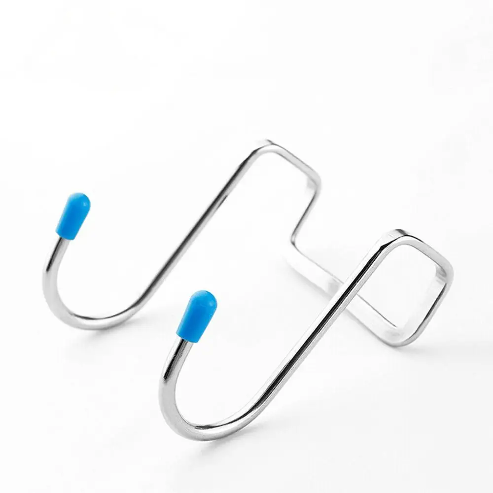 4 шт. из нержавеющей стали двойной s образный крюк для хранения дверь кухни