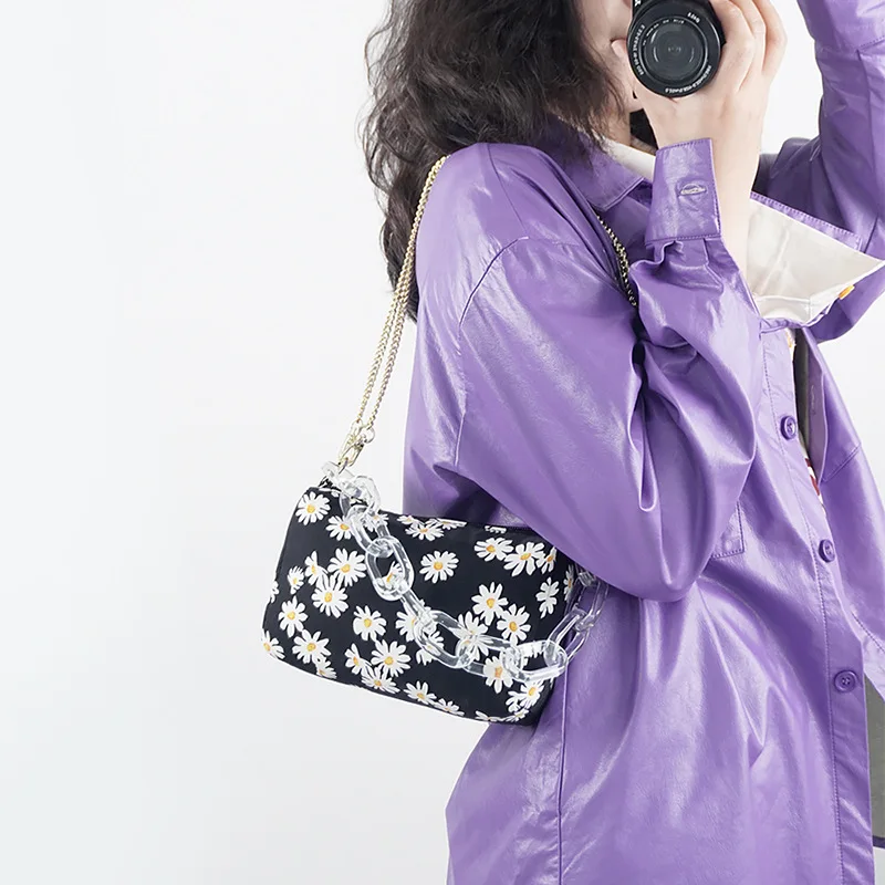 Daisy Shoulder xie kua bao женские летние новые корейские модные сумки с подмышками простые