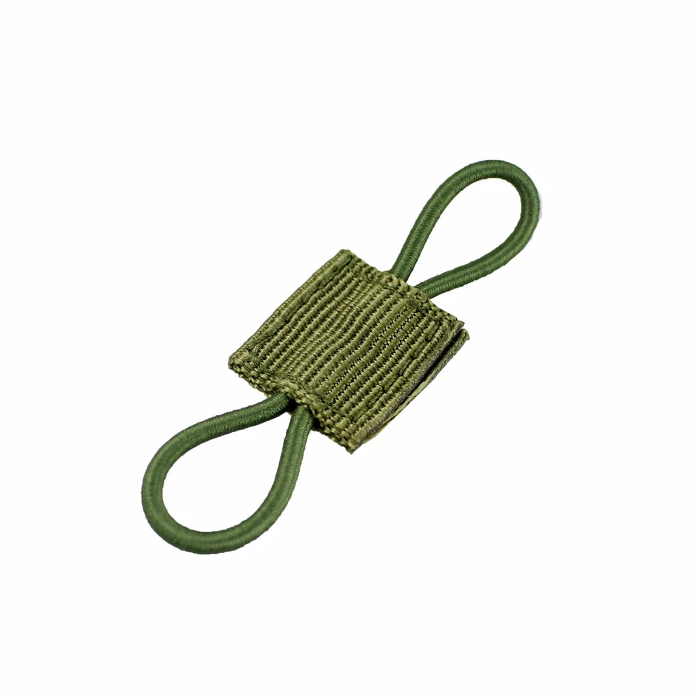 10pcs/set MOLLE Elastic Molle Ribbon Buckle Tactical Binding Retainer for PTT Antenna Stick 1" Platform | Спорт и развлечения