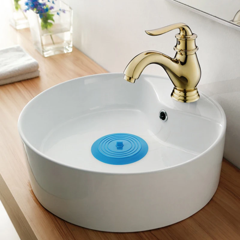 

Round Large Silicone Sink Plug Household Multi-function Kitchen Bathroom Sink Floor Drain Cover
