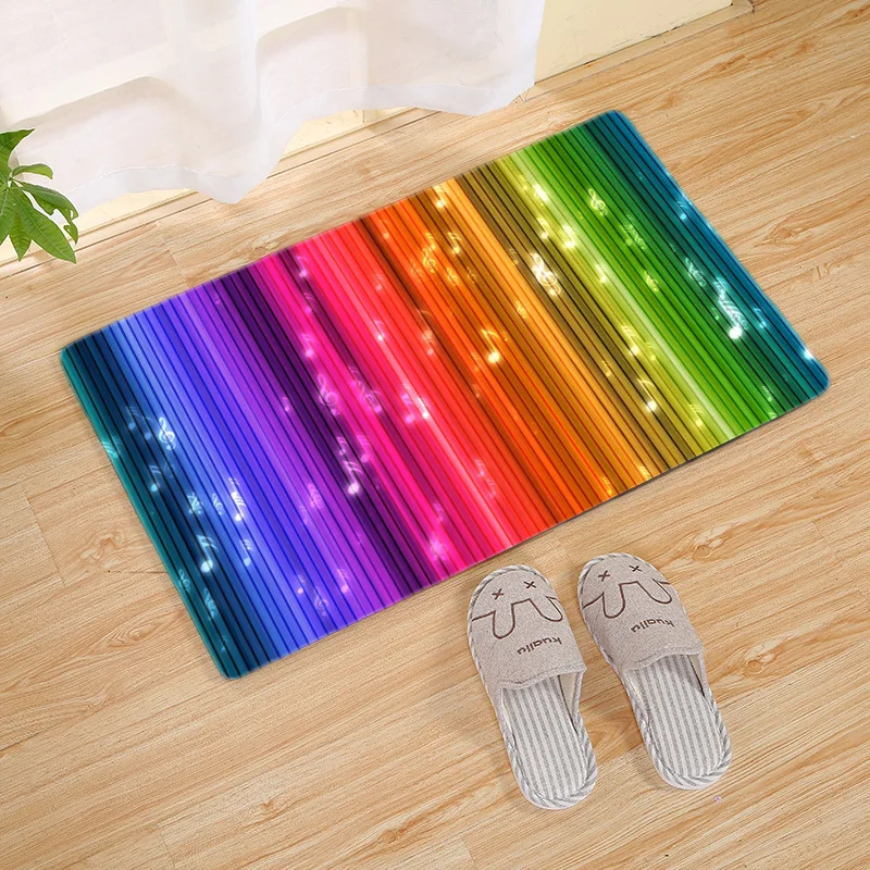 Винтажный дверной коврик музыкальная лента Внутренний Нескользящие дверные