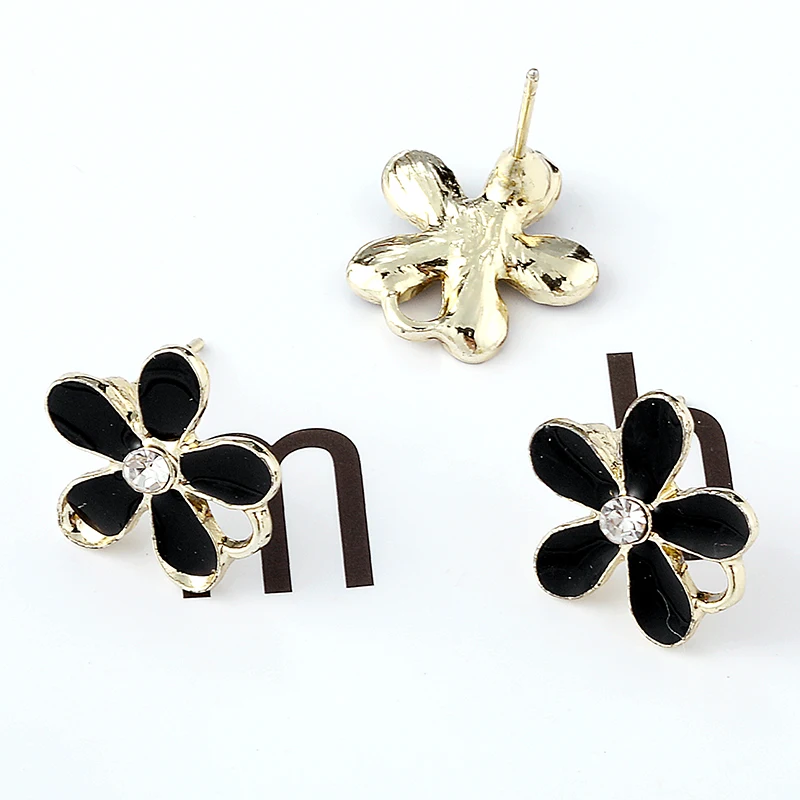 4 шт. серьги подвески в форме цветка|Ювелирная фурнитура и компоненты| |