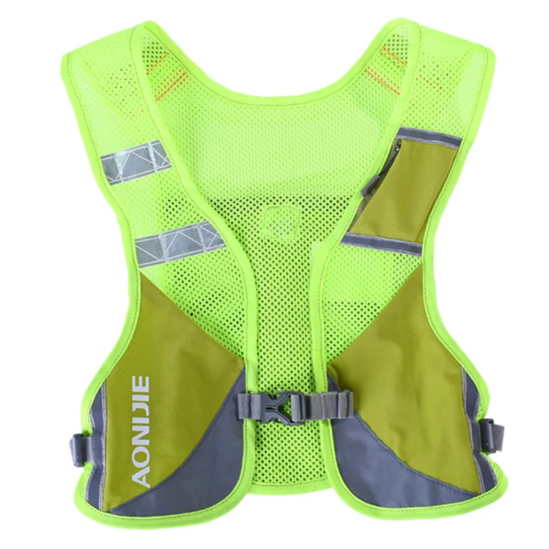 

AONIJIE E884 Reflective Hydration Pack Backpack Rucksack Bag Vest Harness Water Bottle Hiking Camping Running Marathon Race