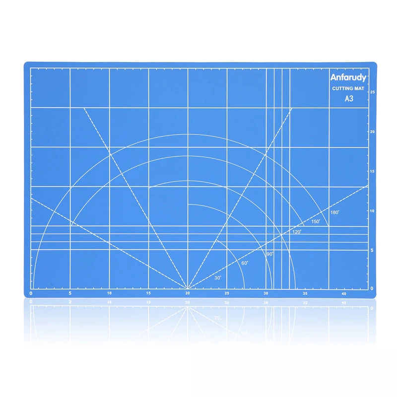 

A3 Cutting Mat Leather DIY Cutting Mat Eco-friendly PVC Patchwork Cut Pad Self-healing Handmade Leathercraft Cutting Tool Board