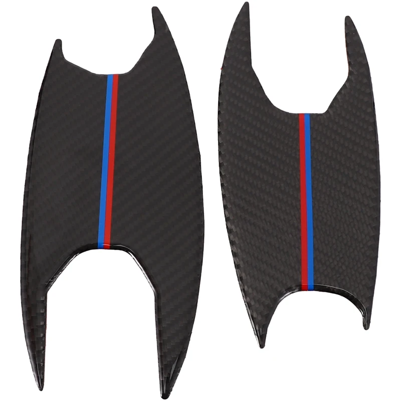 4 шт. новинка внешняя дверная ручка из углеродного волокна Накладка для BMW 3 серии