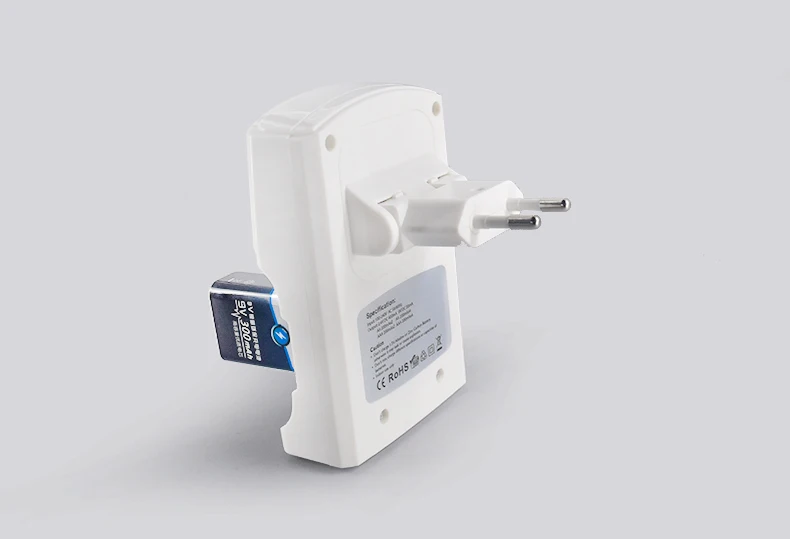 PALO 801 2 шт 9v перезаряжаемая батарея 300mAh 9 V nimh батарея 9 вольт батарея+ выделенное 2 слота 9v зарядное устройство AA AAA спешите к действию