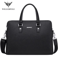men briefcase leather office laptop bags for man brand crossbody messenger computer bag male lawyer luxury handbag