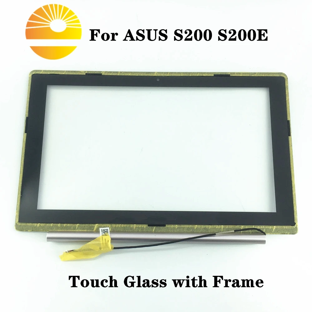 Для ASUS S200 X202E X202 S200E Q200E TCP11F16 V1.0 сенсорный Экран стекло планшета B основа границы с