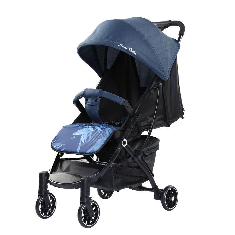 

2020 Baby stroller super light foldable baby stroller can sit on the easy lying baby umbrella car BB trolley on the plane
