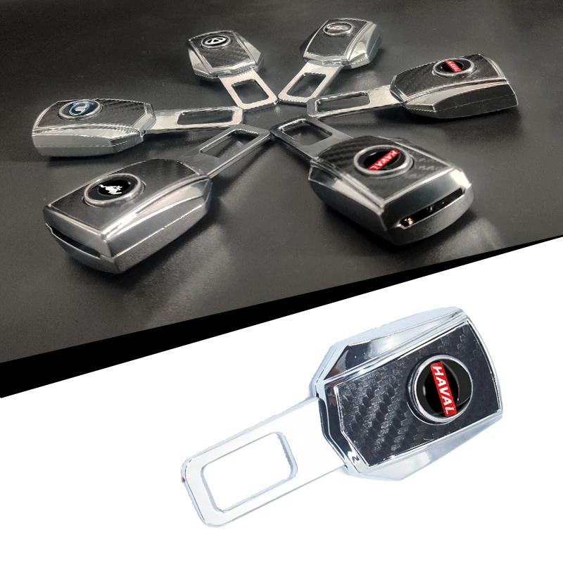 

1pcs auto parts car black seat belt extension safety buckle For Haval jolion h6 2020 2021 h2 h3 Car accessories