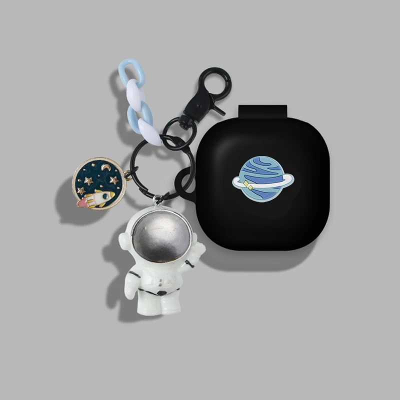 Cartoon Spaceman cover for Samsung Galaxy Buds 2 / Galaxy Buds Live /buds Pro Case Silicone Protect Earphone Case Cover
