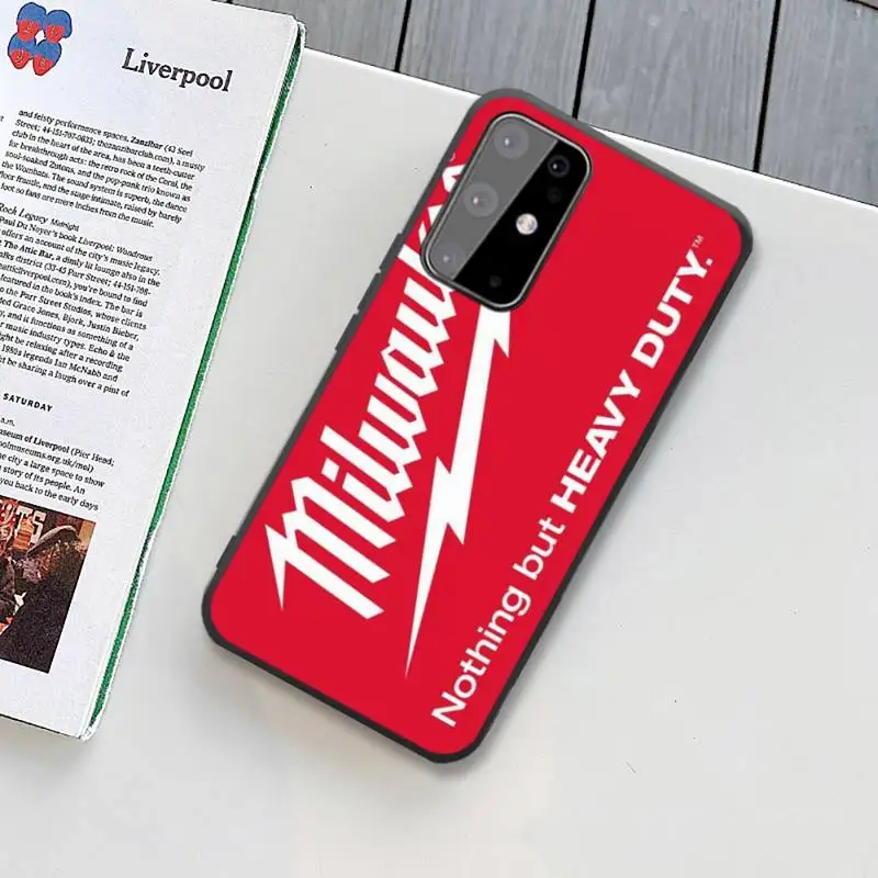 

Milwaukees toolbox Phone Case for Samsung S20 plus Ultra S6 S7 edge S8 S9 plus S10-5G lite 2020 S10E