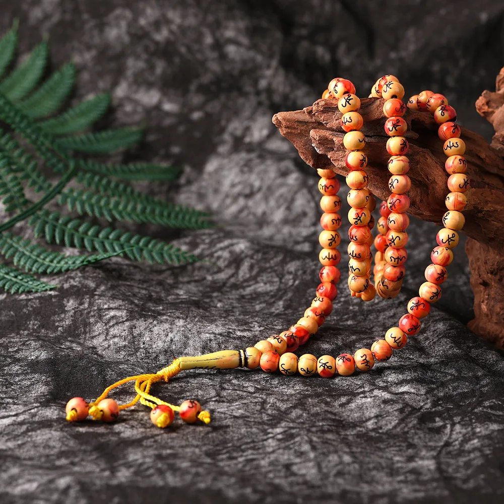 Новинка 99 шт. браслеты Allah для ближнего света tesbig Islam ic молитвенные бусы Tasbih