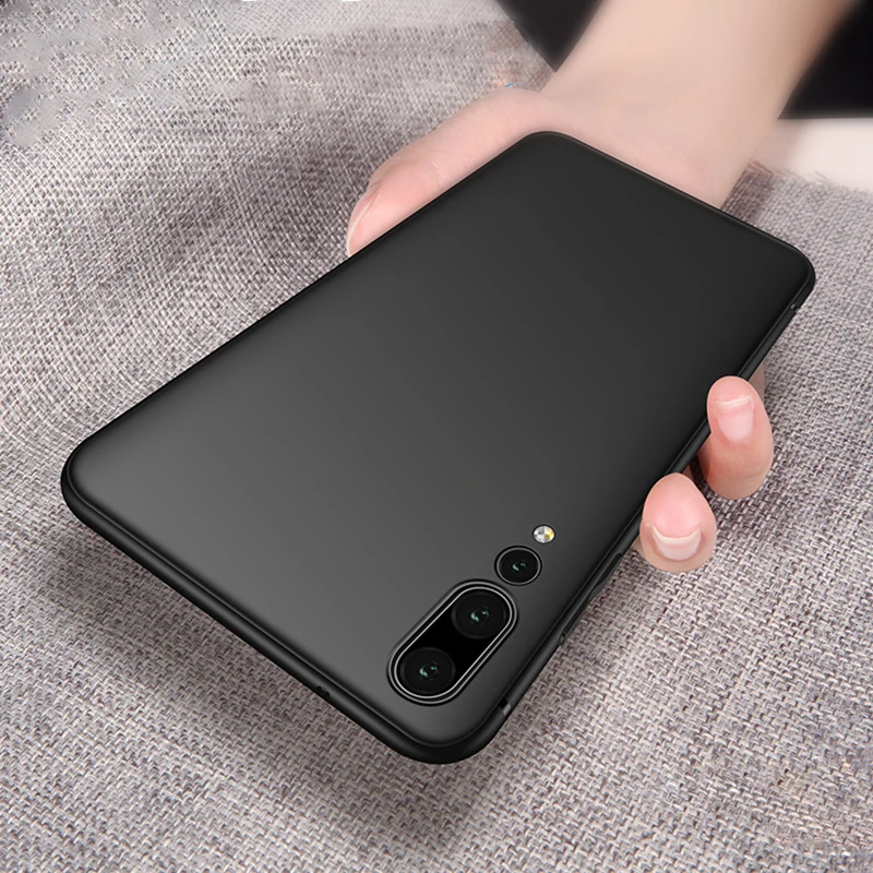 Матовый тонкий чехол для Huawei P30 P20 Pro P10 P9 Plus P8 Lite 2017 Honor 8 9 Mate 10 20 Мягкая силиконовая
