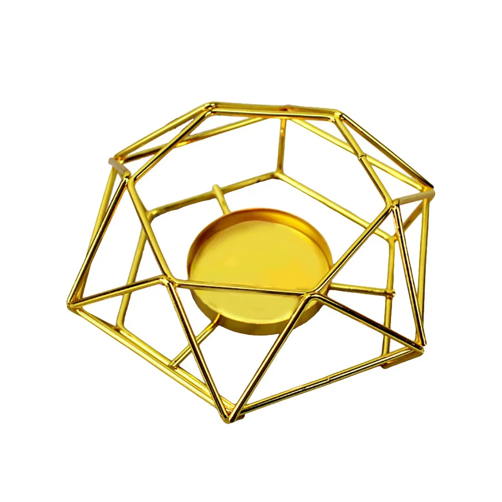 Лидер продаж 2019 товары Скандинавское Ретро железное освещение Подсвечник цветок