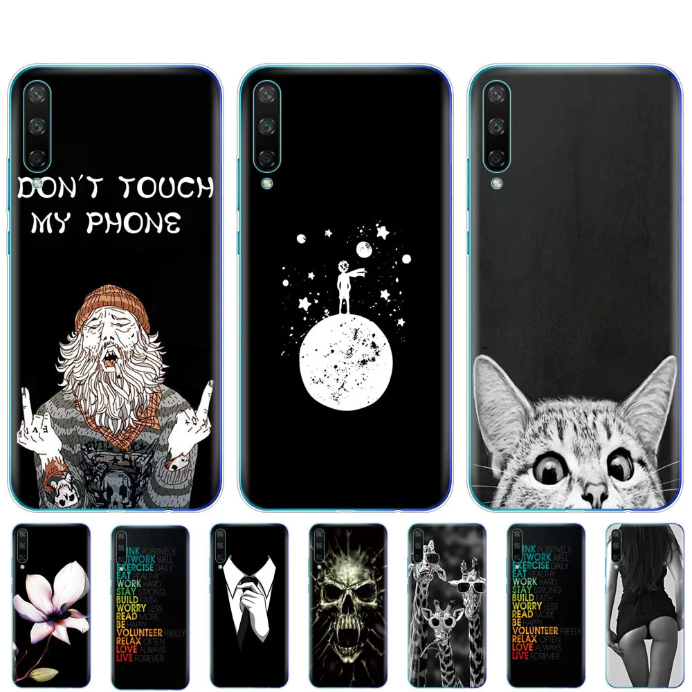 Чехол для Huawei Honor Play 3 чехол 6 39 дюймов мягкий силиконовый из ТПУ бампер ASK AL00x