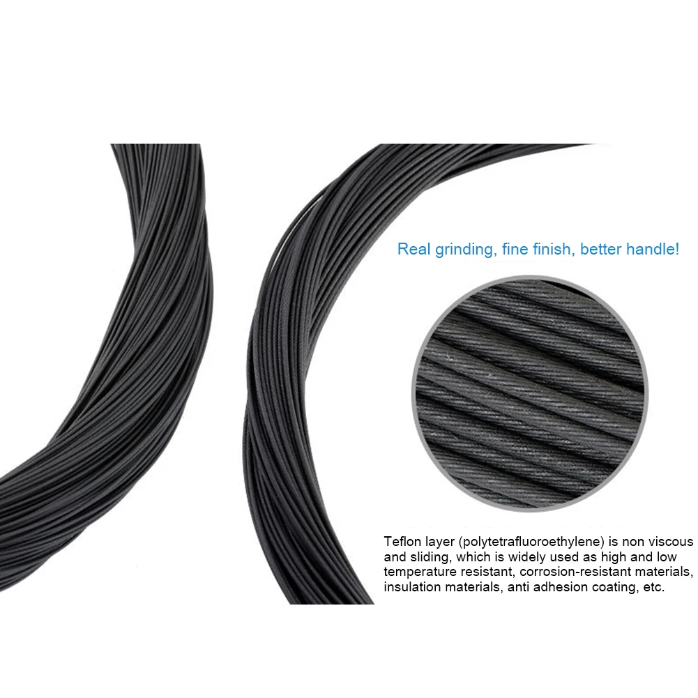 

Portable Brake Shift Shifter Cable Set Mountain Bike Universal Stainless Steel Brake Wire Core Tube Line Bicycle Accessories