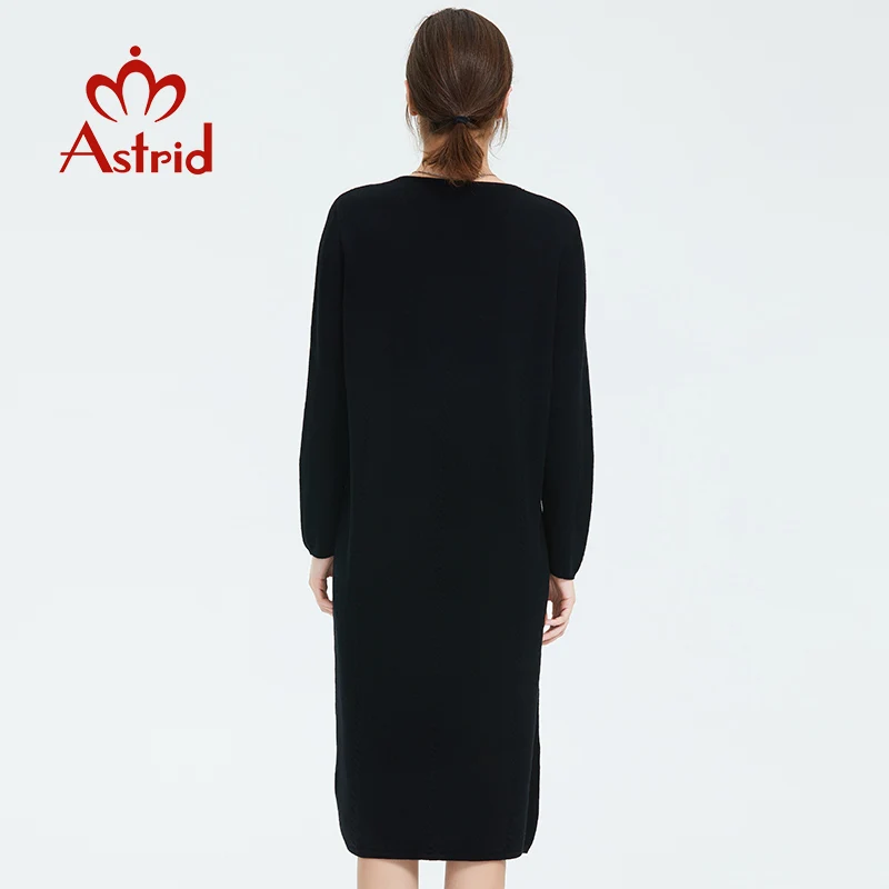 Astrid 2019 Осеннее новое поступление женское платье с длинным рукавом новая модная