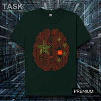 chinas intelligent circuit board electronic information technology creative cotton short sleeved t shirt mens casual summer