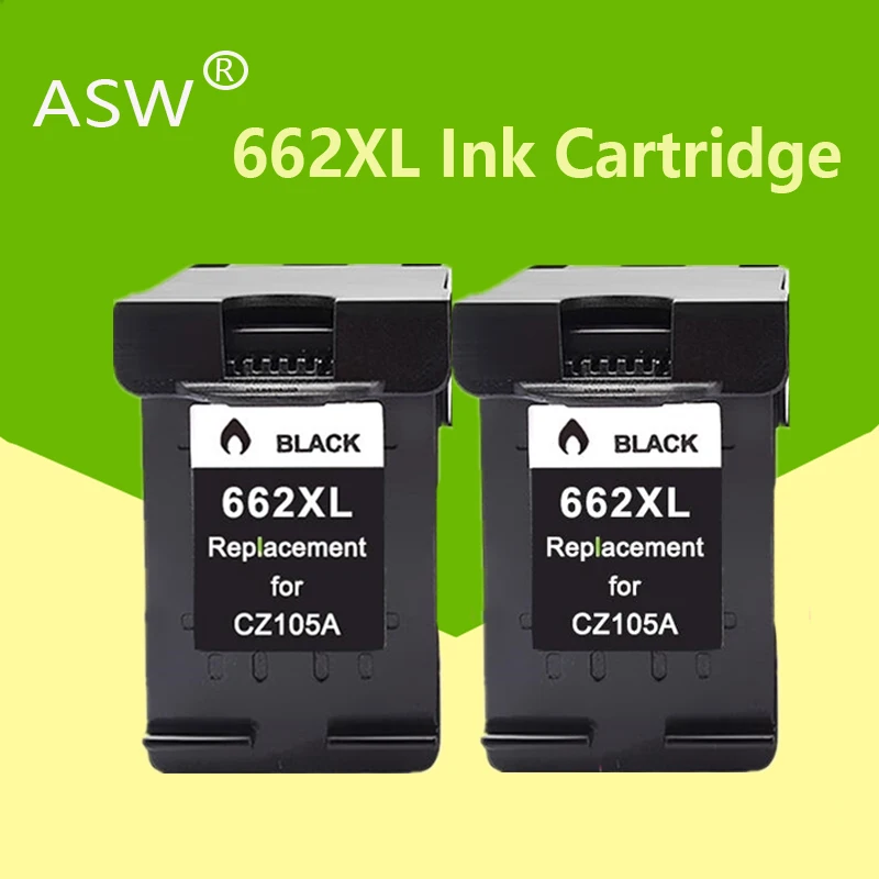 Сменный картридж ASW 662 для HP 662XL чернильный Deskjet 1015 1515 2515 2545 2645 3545 4510 4515