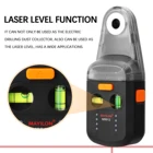2 в 1 Электрический пылесборник буровая вакуумный лазерный нивелир вакуумных бурения пыли сборщик инструмент с лазерный уровень кронштейн