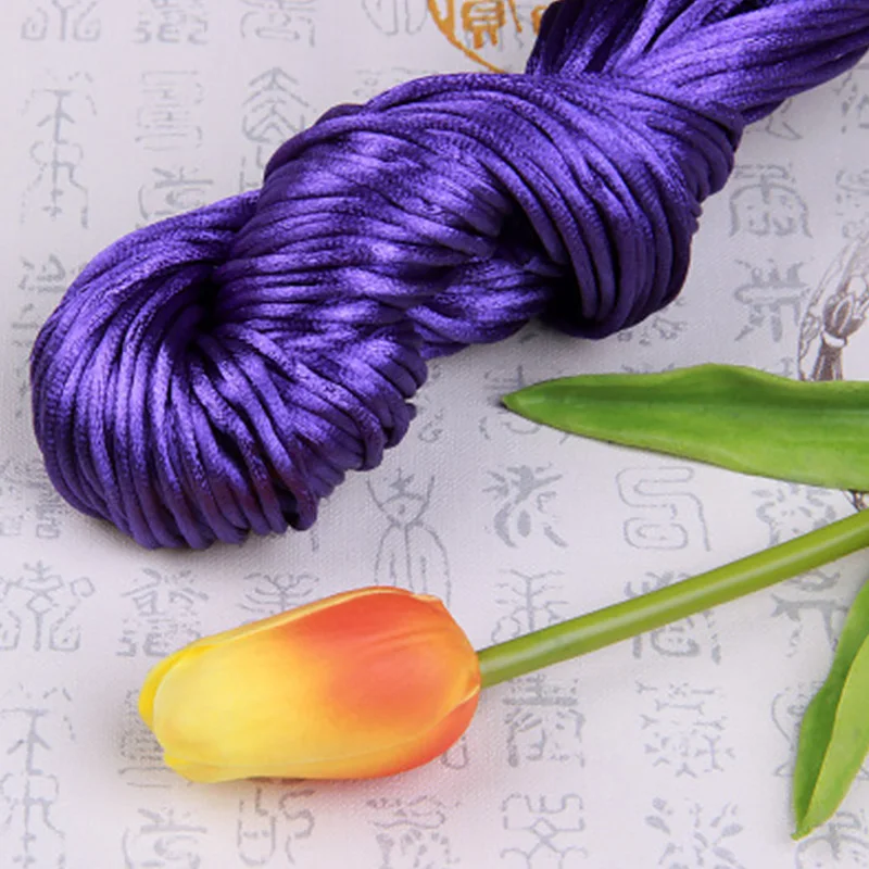 20 м плетеный шнур веревка лента узел сделай сам для одежды браслет подвешивания