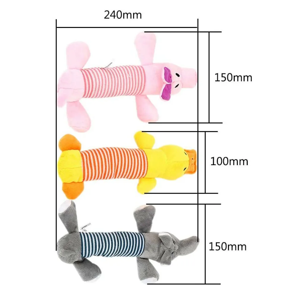 Забавные игрушки для кошек плюшевые собак флисовые долговечные пищалки