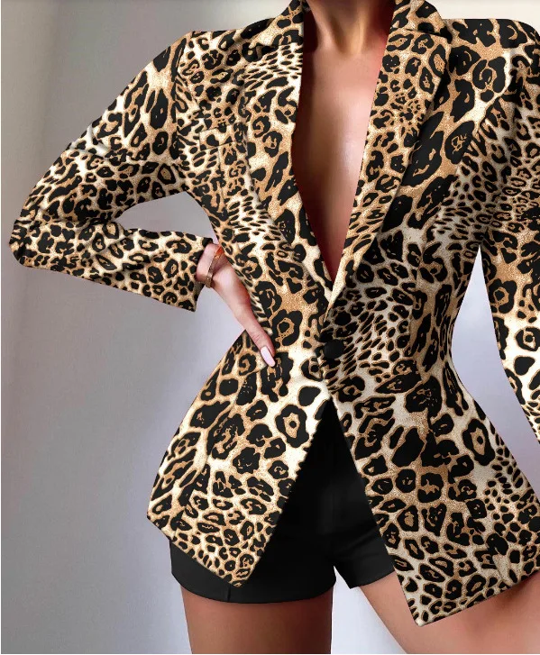 

New style suit jacket casual Tie dye printing fashion small suit women