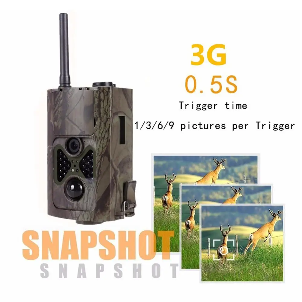 3G Сотовая связь охотничьи камеры HC550G Беспроводной SMS MMS SMTP 16MP 0.5s Время