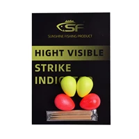 sf foam strike indicators bobbers fly fishing with wooden tooth pick floating