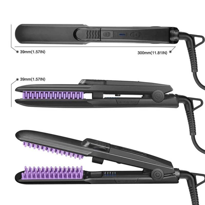 Выпрямитель для волос Паровая прямая расческа спрей не повреждает расческу