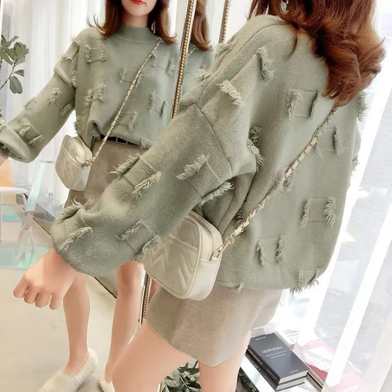 

Women Sweater A New Sweater Blouse for Autumn and Winter Korean Student Sweater Woman