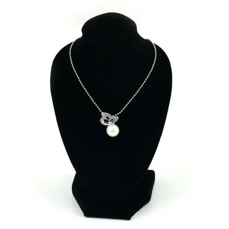 Новое модное бархатное ожерелье с подставкой-держателем | Дом и сад