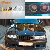 for bmw e36 e38 e39 ultra bright aw switchback day light turn signal dtm style led angel eyes halo rings car accessories